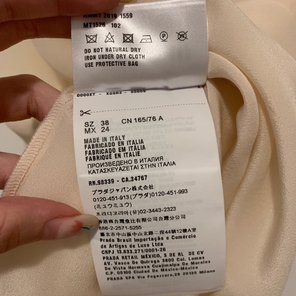 Miumiu 100% silk blouse - Picture 5 of 6